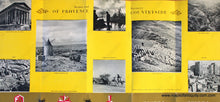 Load image into Gallery viewer, 1950 - Provence Mediterranean Sea France Antique Map Printed-Color Genuine