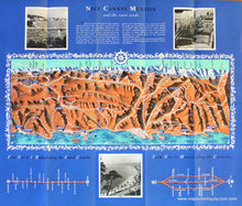 Load image into Gallery viewer, Printed-Color-Antique-Map-Cote-D'Azur-France-Europe-France-c.-1949-French-Ministry-of-Travel-Maps-Of-Antiquity