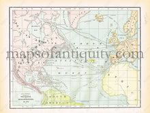 Load image into Gallery viewer, 1894 - Europe Verso: Showing The General Directions Of Barbarian Inroads Fall Roman Empire Map