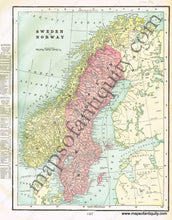 Load image into Gallery viewer, 1900 - Russia Verso: Sweden And Norway Turkey In Europe Greece Roumania Servia & Montenegro Antique