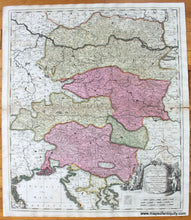 Load image into Gallery viewer, Antique-Hand-Colored-Map-Circuli-Austriaci-Orientalios-Pars;-in-qua-Austria-Propria…-Europe-Austria-1660-Valk-Maps-Of-Antiquity