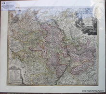 Load image into Gallery viewer, 1725 - Exactissima Palatinatus Ad Rhenum Tabula In Qua Episcopatus Wormaciensis Et Spirensis
