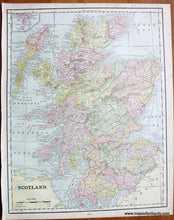 Load image into Gallery viewer, Antique-Map-Ireland-Scotland-History-Historical-Home-Library-and-Supply-Association-Pacific-Coast-1892-1890s-1800s-Late-19th-Century-Maps-of-Antiquity-