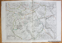 Load image into Gallery viewer, 1706 - Carte De Moscovie Antique Map Genuine Hand-Colored Maps