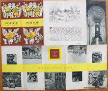 Load image into Gallery viewer, 1947 - Poitou Vendee Charentes Antique Map Printed-Color Genuine