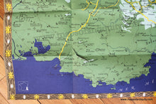 Load image into Gallery viewer, 1954 - French Alps Antique Map Genuine Printed-Color Folding