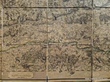 Load image into Gallery viewer, 1827 - Mogg’s New Map Of The Country Forty-Five Miles Round London Antique Genuine Hand-Colored
