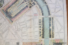 Load image into Gallery viewer, 1900 - Plan Pratique De L’exposition Universelle Paris Antique Pictorial Map Genuine