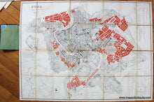 Load image into Gallery viewer, Genuine-Antique-Map-Rome-Italy---Roma-e-suoi-dintorni-or-Pianta-di-Roma-Europe-Italy-1873-G.-B.-Maggi-Maps-Of-Antiquity-1800s-19th-century