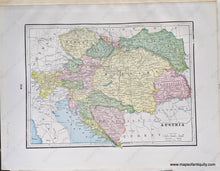 Load image into Gallery viewer, 1892 - Italy; Versos: Germany Austria Antique Chart Genuine Printed-Color Comparative