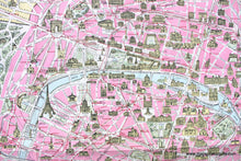 Load image into Gallery viewer, 1925 - Nouveau Paris Monumental; Verso: Monuments Et Vues Des Environs De Paris. Antique Map
