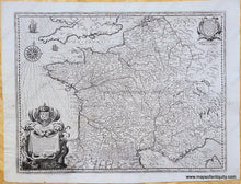 Load image into Gallery viewer, Genuine-Antique-Map-France---L'Empire-Francois-1637-Tavernier-Maps-Of-Antiquity
