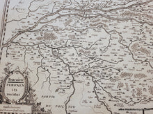 Load image into Gallery viewer, Genuine-Antique-Map-France---Touraine,-Turonensis-Ducatus-1630s-Mercator/Hondius/Janssonius-Maps-Of-Antiquity