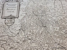 Load image into Gallery viewer, Genuine-Antique-Map-France---Beauvaisis,-Comitatus-Belovacium-1630s-Mercator/Hondius/Janssonius-Maps-Of-Antiquity