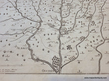 Load image into Gallery viewer, Genuine-Antique-Map-France---Carte-du-Diocese-D'Aire-Nouvellement-Deseignee-1630s-Tavernier-Maps-Of-Antiquity