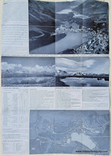 Load image into Gallery viewer, 1935 - Touring Map Of St. Moritz Antique Genuine
