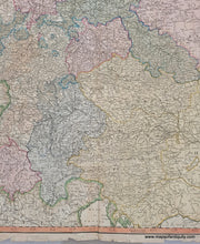 Load image into Gallery viewer, Genuine-Antique-Map-A-New-Map-of-the-German-Empire-and-the-Neighbouring-States-with-their-Principal-Post-Roads…-1788-William-Faden-Maps-Of-Antiquity
