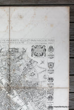 Load image into Gallery viewer, Genuine-Antique-Map-Paris-en-1654-Plan-General-de-la-Ville-Cite-Universite-Isles-et-Faubourgs-de-Paris-1880-Jean-Charles-Adolphe-Alphand-Maps-Of-Antiquity