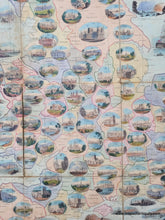 Load image into Gallery viewer, 1844 - Spooner’s Pictorial Map Of England & Wales Arranged As An Amusing And Instructive Game For