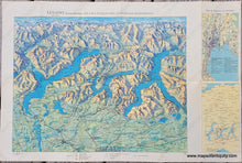 Load image into Gallery viewer, Genuine-Antique-Map-Lugano-Suisse-italienne-Les-Lacs-Italiens-avec-Leur-Region-dExcursions-Italy-and-Switzerland--1920s-Orell-Fussli-Maps-Of-Antiquity
