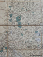 Load image into Gallery viewer, 1846 - Nottinghamshire (England) Antique Map Genuine