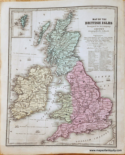 Genuine-Antique-Map-Map-of-the-British-Isles-1839-Smith-Paine-Burgess-Maps-Of-Antiquity