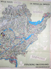 Load image into Gallery viewer, 1939 - Exploring Switzerland - Genuine Antique Map