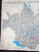 Load image into Gallery viewer, 1939 - Exploring Switzerland - Genuine Antique Map