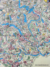 Load image into Gallery viewer, 1939 - Exploring Switzerland - Genuine Antique Map