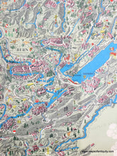 Load image into Gallery viewer, 1939 - Exploring Switzerland - Genuine Antique Map