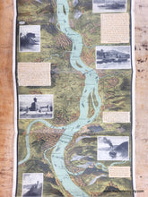 Load image into Gallery viewer, Vibrant original colors in tones of green, blue, orange and brown. Genuine-Antique-Folding-Map-Panorama-of-the-Rhine-with-text-inserted-1900-Hoursch-Bechstedt-Maps-Of-Antiquity
