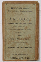 Load image into Gallery viewer, 1880 - Souvenir De Fontainebleau France Foret Antique Map Genuine Hand-Colored Folding