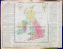 Load image into Gallery viewer, Antique-Hand-Colored-Map-Geographical-and-Historical-Map-of-the-British-Empire.-No.-27-Europe-United-Kingdom-1821-Lavoisne-Maps-Of-Antiquity