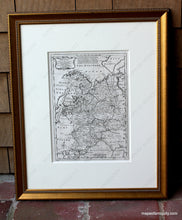 Load image into Gallery viewer, 1750 - A New And Accurate Map Of Moscovy Or Russia In Europe. Antique Genuine Map.