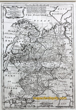 Load image into Gallery viewer, Black-and-white-antique-map.-A-New-and-Accurate-Map-of-Moscovy-or-Russia-in-Europe.-Europe-Russia-c.-1750-Bowen-Maps-Of-Antiquity