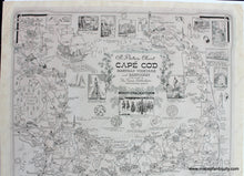 Load image into Gallery viewer, Antique-Map-A-Picture-Chart-of-Cape-Cod-United-States-Massachusetts-1949-Ernest-Dudley-Chase-Maps-Of-Antiquity