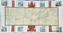 Load image into Gallery viewer, EUR3017-Printed-Color-Antique-Map-Val-de-Loire-Valley-France-Europe-France-c-1947-French-Ministry-of-Travel-Maps-Of-Antiquity