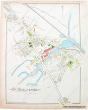 Load image into Gallery viewer, 1889 - No. Chelmsford - Antique Map