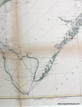 Load image into Gallery viewer, 1873 - Sketch B No. 3 Showing The Triangulation & Geographical Positions In Section Ii From New