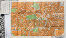 Load image into Gallery viewer, Genuine-Antique-Folding-Map-Pictorial-Plan-of-London-1936-"Geographia"-Ltd.-Maps-Of-Antiquity