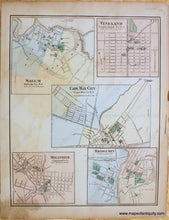 Load image into Gallery viewer, Antique-Topographical-Map-of-Cumberland-County-New-Jersey