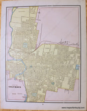 Load image into Gallery viewer, Antique-Map-United-States-Ohio-Cleveland-Columbus-Cram-1898