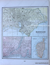 Load image into Gallery viewer, Antique-City-Plan-Rome-(Italy)-Paris-Towns-and-Cities-Italy-1891-Goldthwaite-Maps-Of-Antiquity