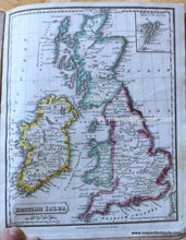 Load image into Gallery viewer, Genuine-Antique-Atlas-School-Atlas-to-Adams'-Geography-1830-Lincoln-&-Edmands-Maps-Of-Antiquity