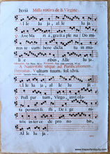 Load image into Gallery viewer, Genuine-Antique-Sheet-Music-on-Paper-Antique-Sheet-Music---Missa-votiva-de-B.-Virgine-and-A-Nativitate-usque-ad-Purificationem,-Introitus-c.-16th-century-Unknown-Maps-Of-Antiquity