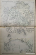Load image into Gallery viewer, 1884 - Mount Desert, Maine **SOLD** - Antique Map