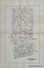 Load image into Gallery viewer, Double-sided sheet with Piscataquis County, Maine, Sorrento, Bucksport, South Berwick, Foxcroft, Dover, and the Great Works of Oldtown - Antique Map