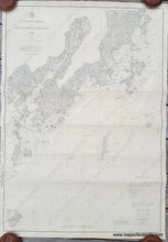 Load image into Gallery viewer, MAI190A-Antique-Nautical-Chart-St-Georges-River-and-Muscle-Ridge-Channel-United-States-Maine-1878-US-Coast-Survey-Maps-Of-Antiquity