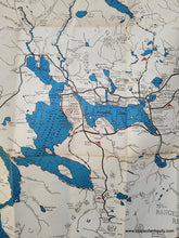 Load image into Gallery viewer, Genuine-Antique-Folding-Map-The-Rangeley-Lakes-Region-Maine--1967-Rangeley-Lakes-Region-Chamber-of-Commerce-Maps-Of-Antiquity