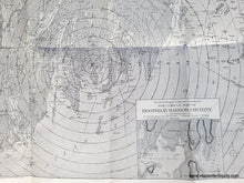 Load image into Gallery viewer, 1911 - The ’Circle Map’ Of Boothbay Harbor & Vicinity Antique Map Genuine